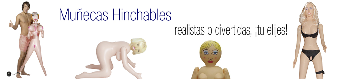 Muecas hinchables divertidas y originales