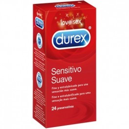 24 Durex Sensitiu Suau 24 Durex Sensitiu Suau